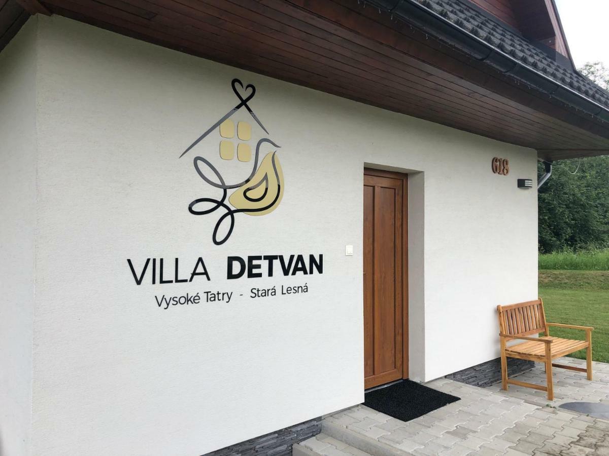 Villa Detvan Stará Lesná 외부 사진